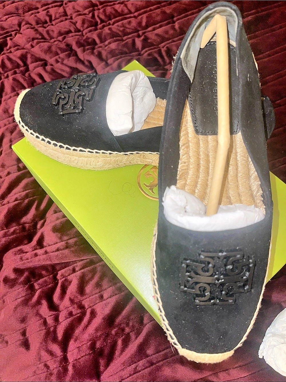 Tory Burch Platform Espadrille Platform Espadrilles Black